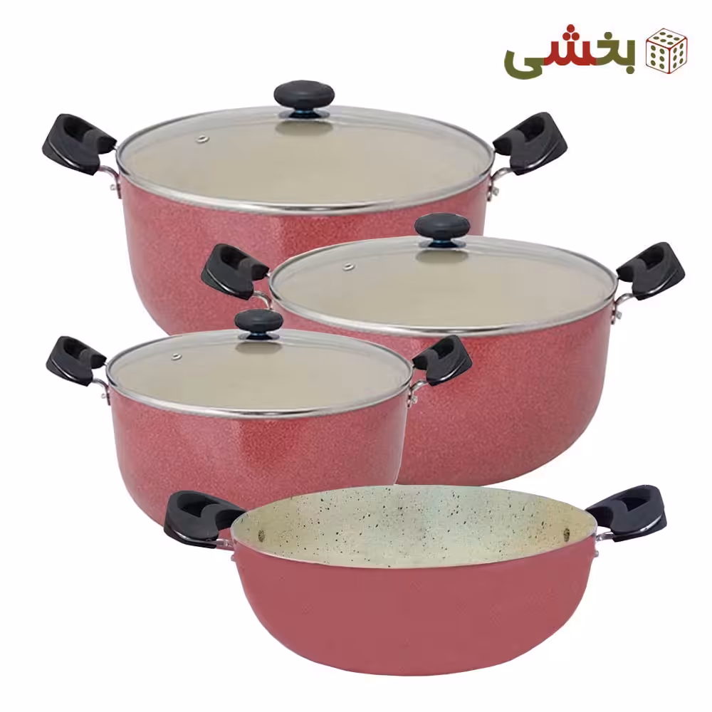 سرویس قابلمه و تابه گرانیتی 7 پارچه سلتیک