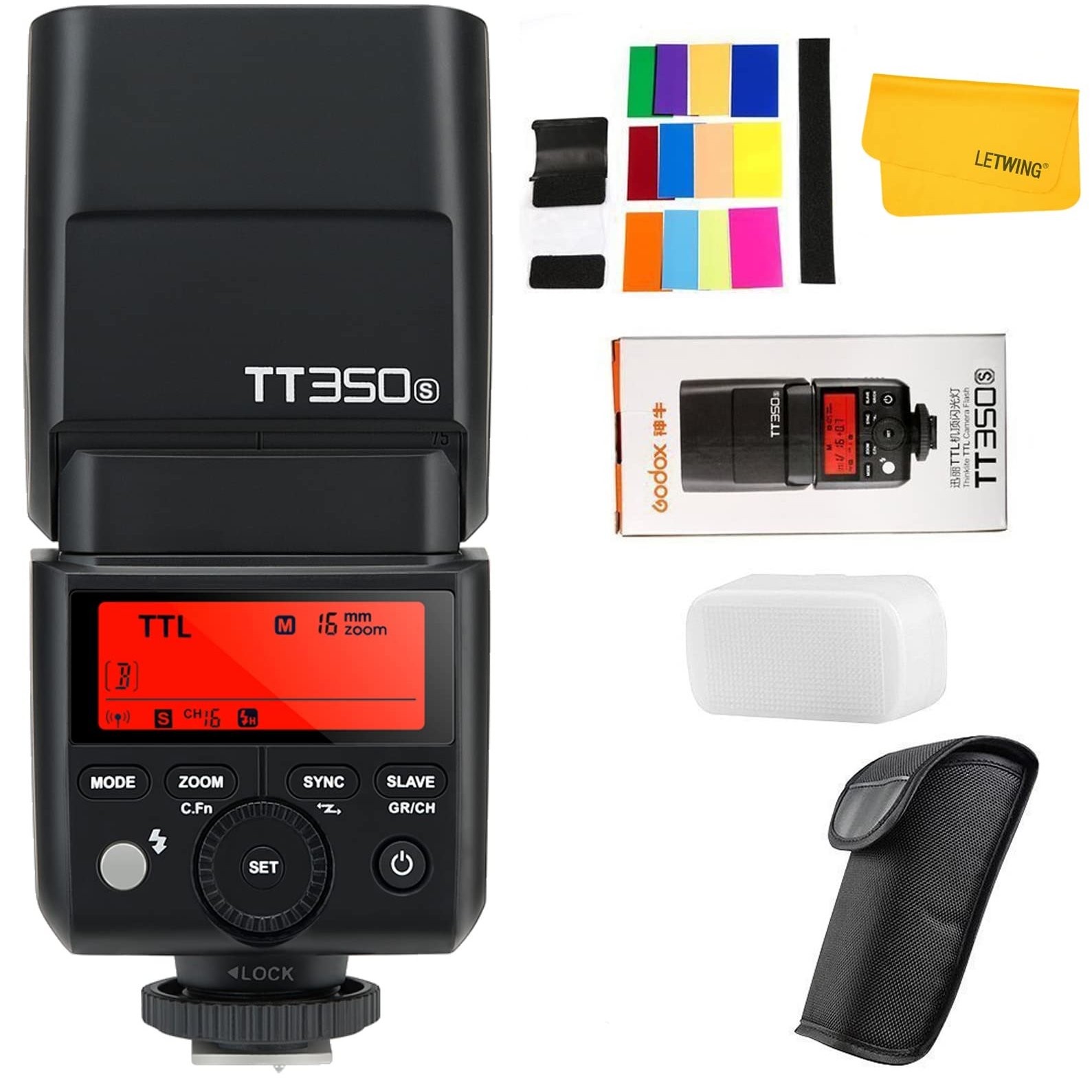 فلاش دوربین برند godox مدل tt350 برای دوربین های سونی
