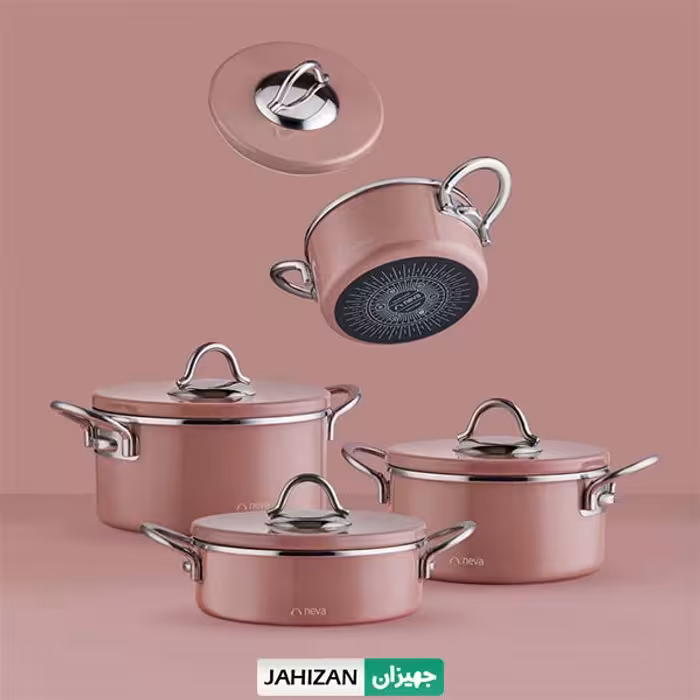 سرویس قابلمه 8پارچه نوا رزگلد