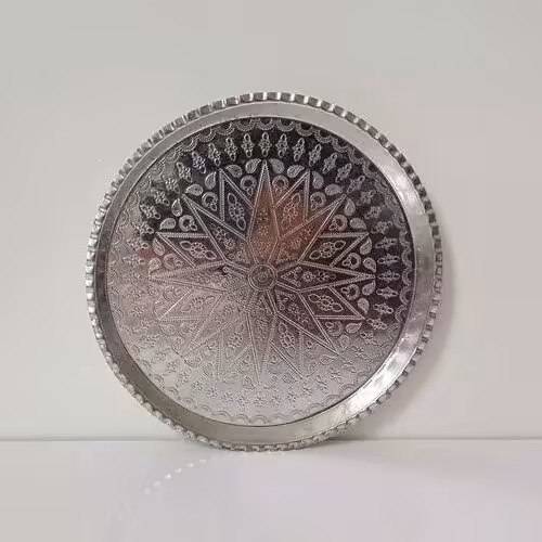 سینی گرد مسی قلع شده سایز 2 با کیفیت عالی