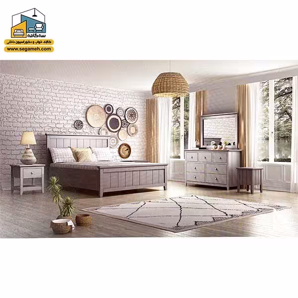 سرویس خواب دو نفره مدل صبا کد BDS1041