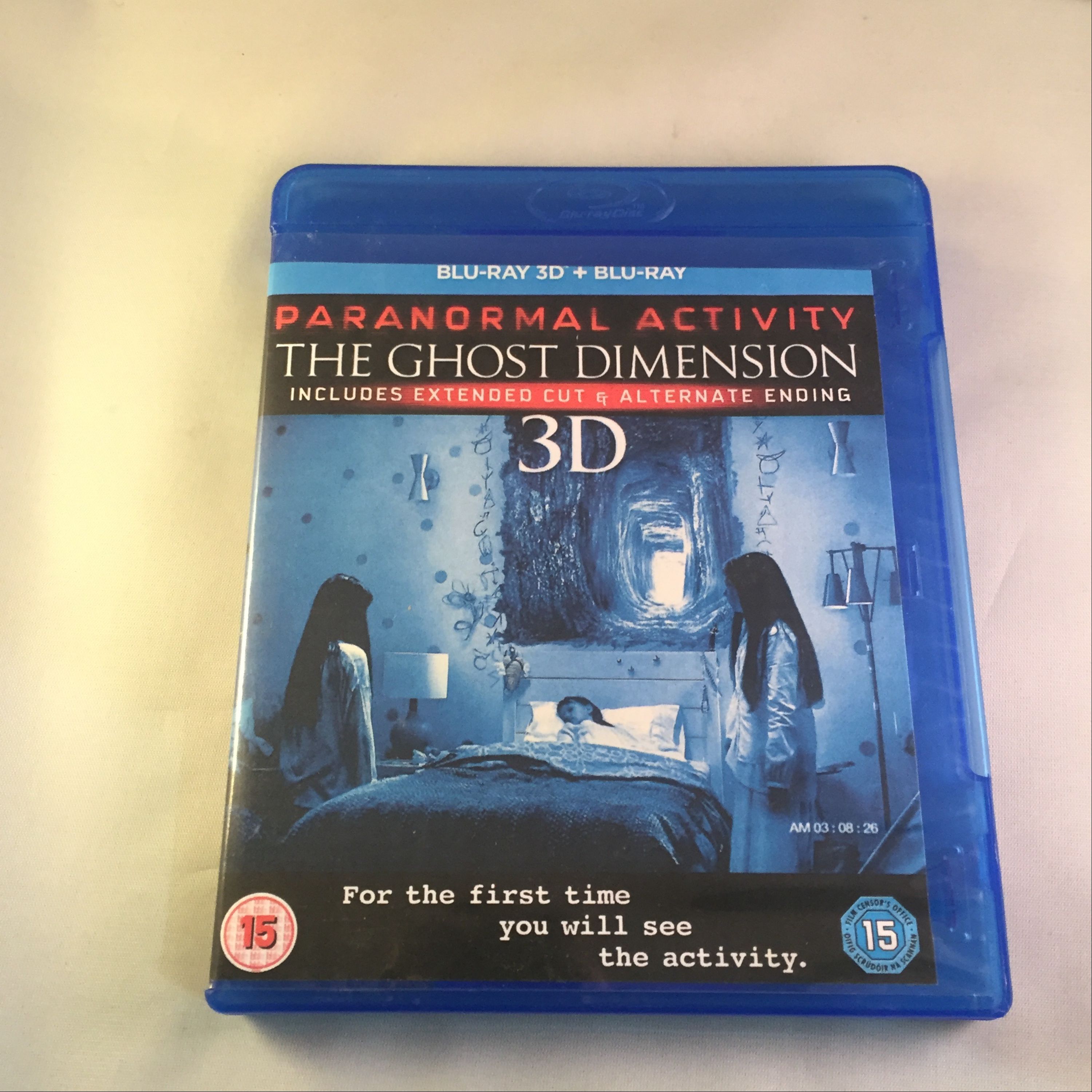 فیلم مستند بلوری 2 بعدی THE PARANORMAL ACTIVITY GHOST BLU RAY (پارانرمال اکتیوی)