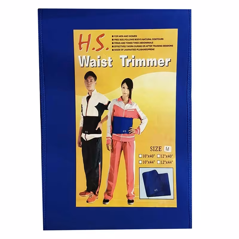 شکم بند لاغری چسبی نئوپرن اچ اس مدل HS Waist Trimmer 111