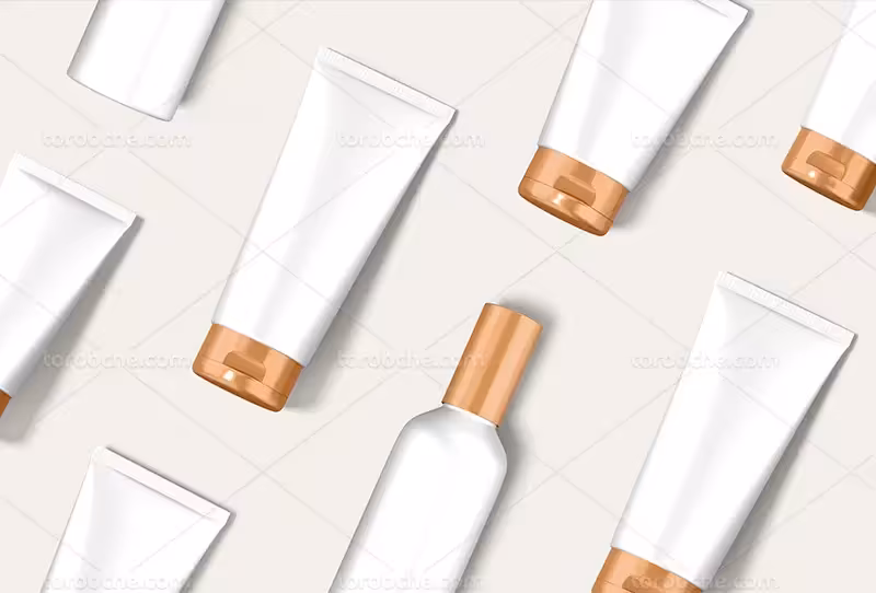 موکاپ لوازم آرایشی تیوپی | گرافیک با طعم تربچه