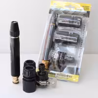 کارواش سر لوله ای (با سری قابل تنظیم) بدون نیاز به برق و شدت قوی