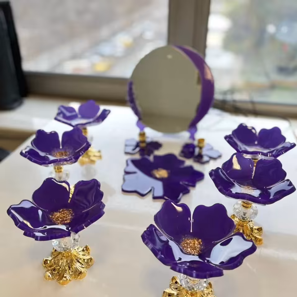 هفت سین بنفش رزینی