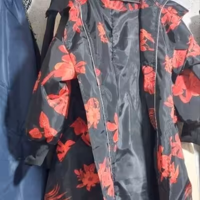 بارانی گلدار