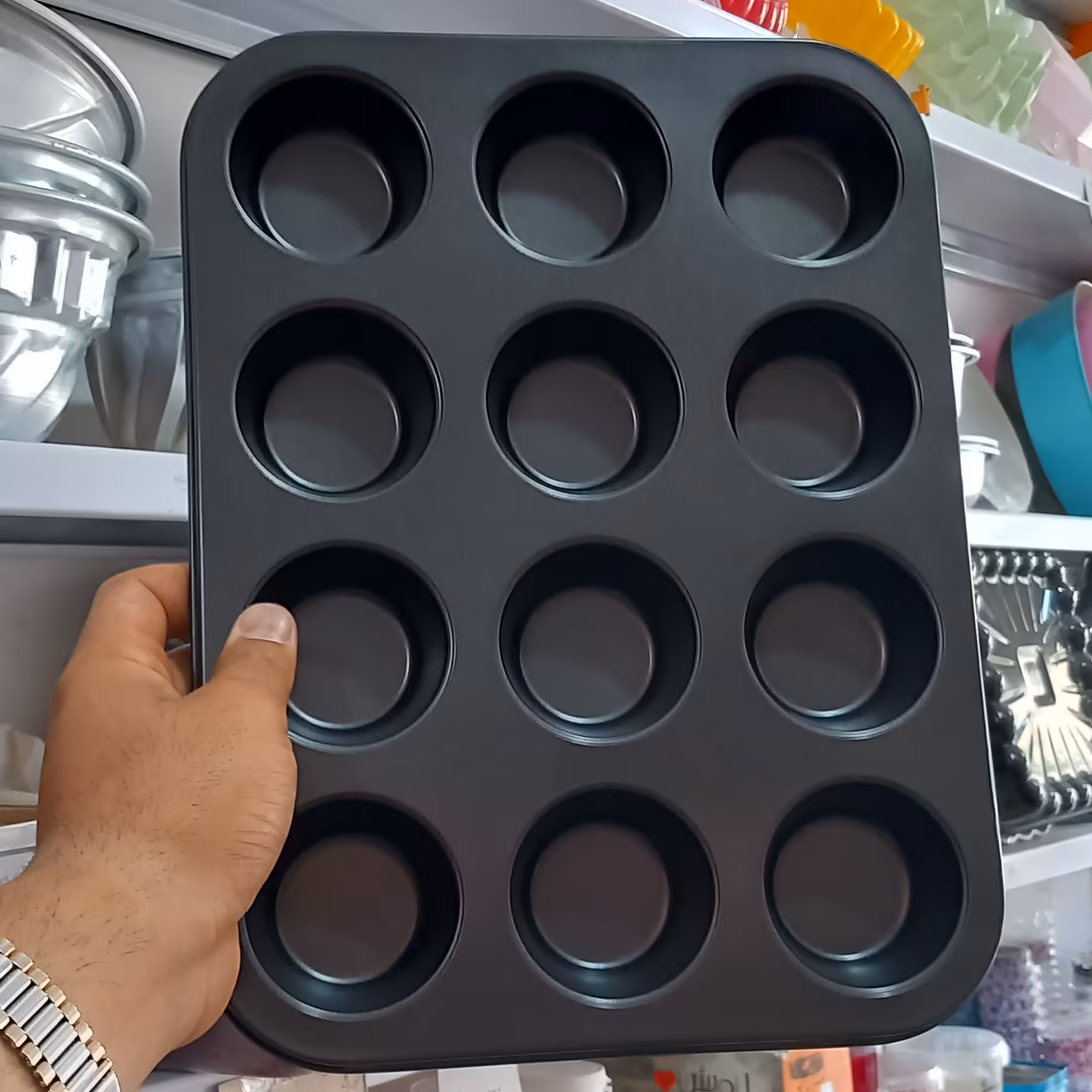 قالب مافین تفلون 12تایی