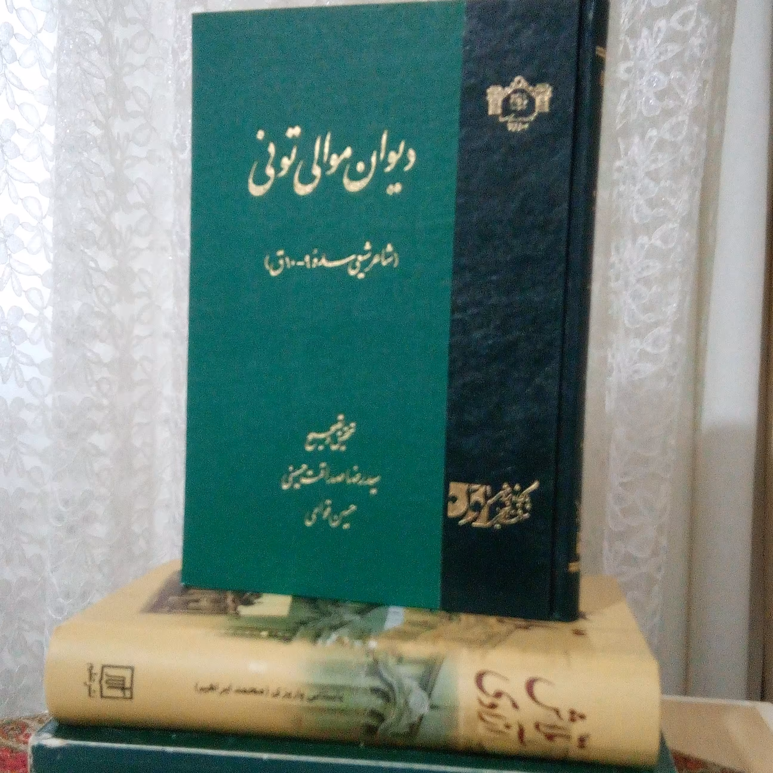 کتاب دیوان موالی تونی شاعر شیعی قرن نهم و دهم