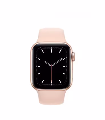 ساعت هوشمند اپل واچ سری SE مدل Gold Aluminum Case With Pink Sand Sport Band 40mm