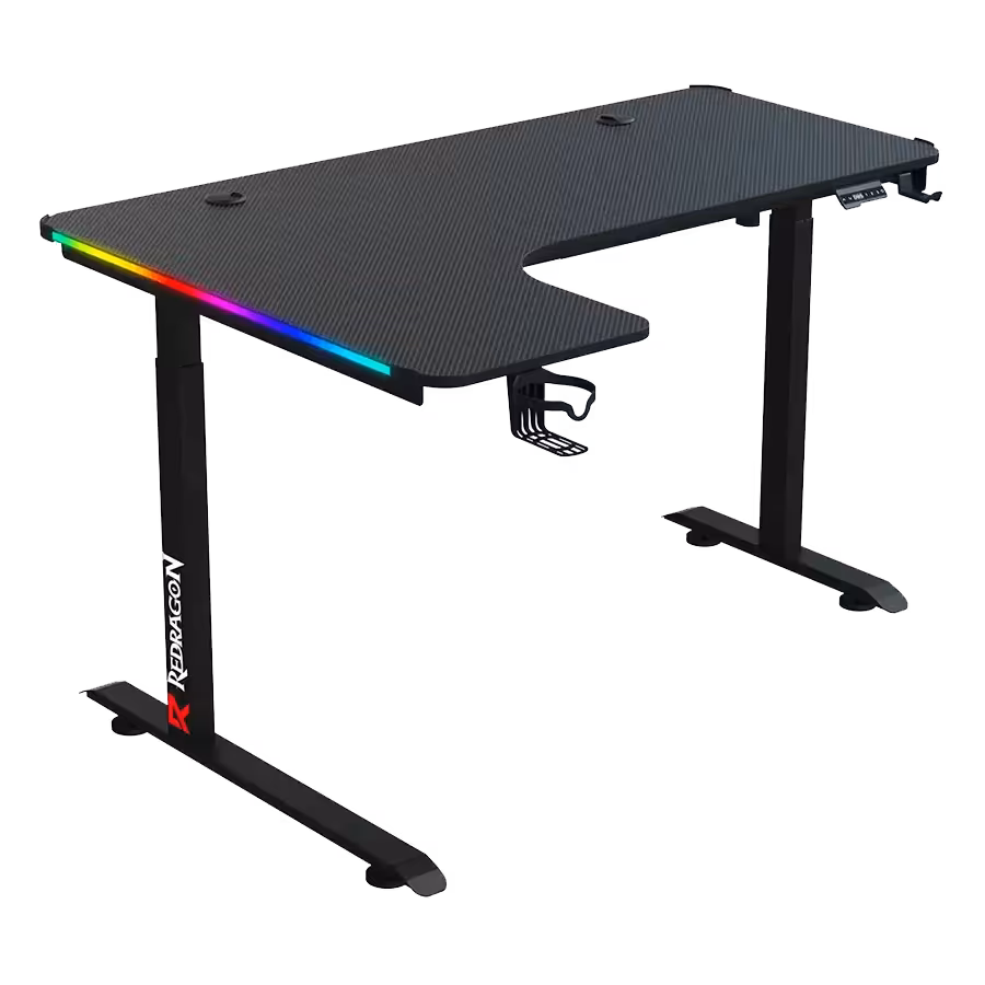 میز گیمینگ موتور دار ردراگون Redragon GD-3400-L 160cm RGB | فروشگاه تکاف