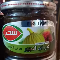 مربا انجیر سحر شیشه ای 390گرمی