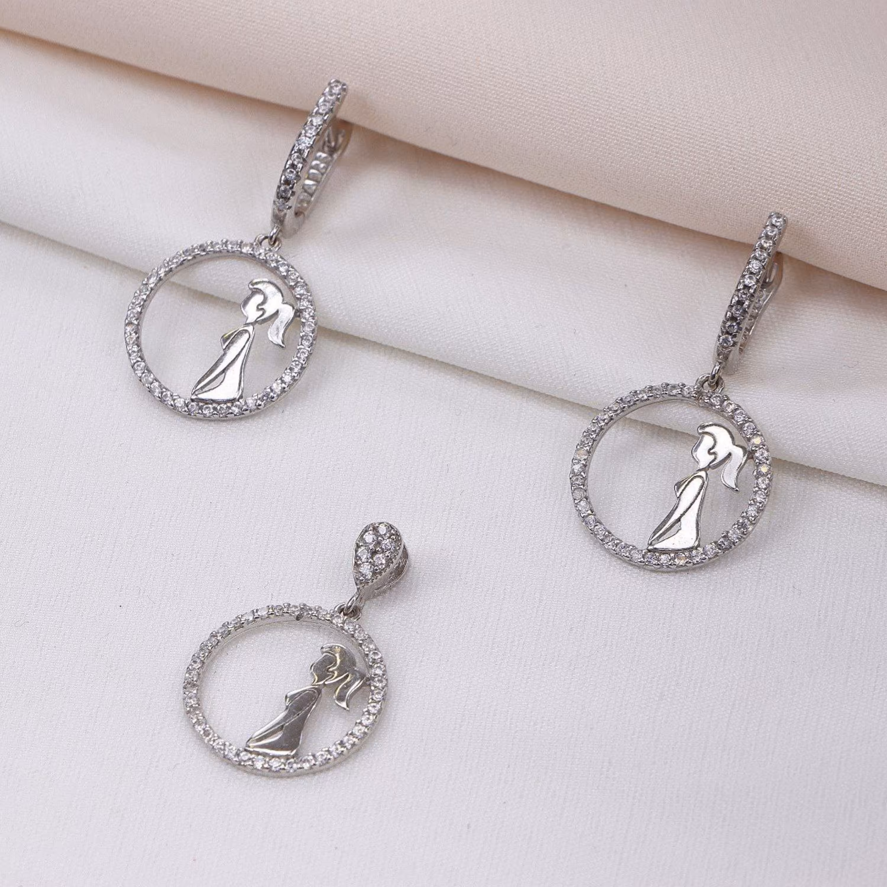 نیم ست نقره میکرو کد 16357-5.5