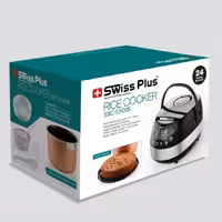 پلوپز برقی سرخ کن دار سوئیس پلاس مشکی مدل5500