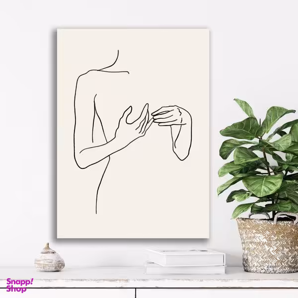 تابلو شاسی آتریسا مدل لاین ارت مینیمالAbstract Line