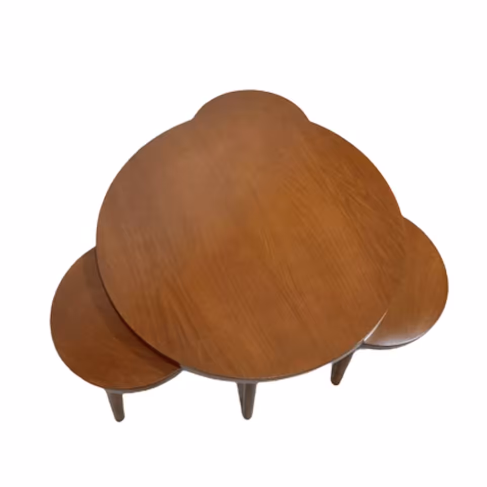 میز جلومبلی و عسلی یلدا گرد