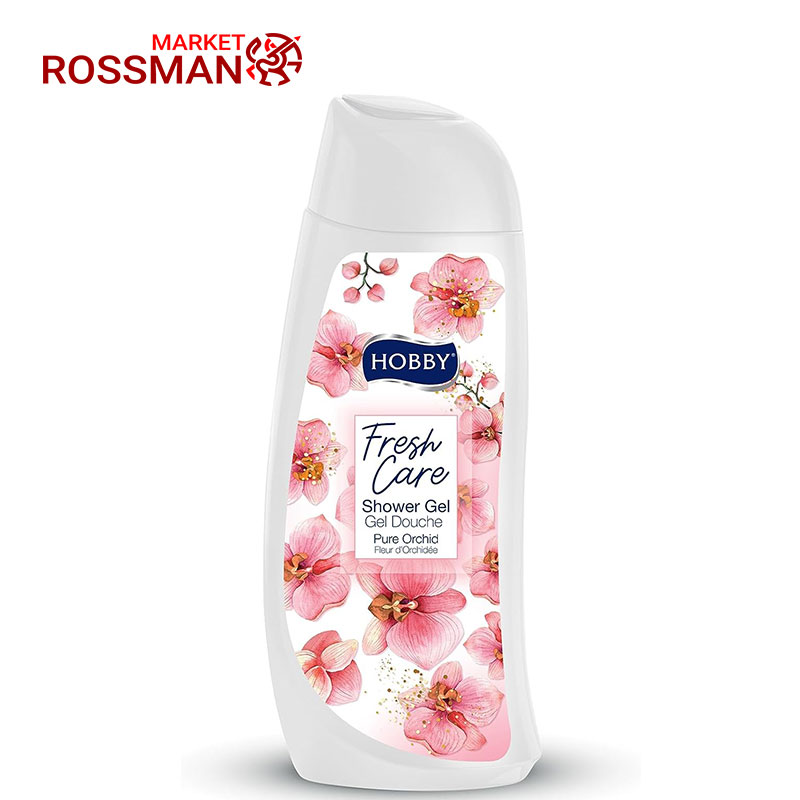 شامپو بدن هوبی Hobby مدل Fresh Care حاوی عصاره گل ارکیده حجم 500 میلی لیتر