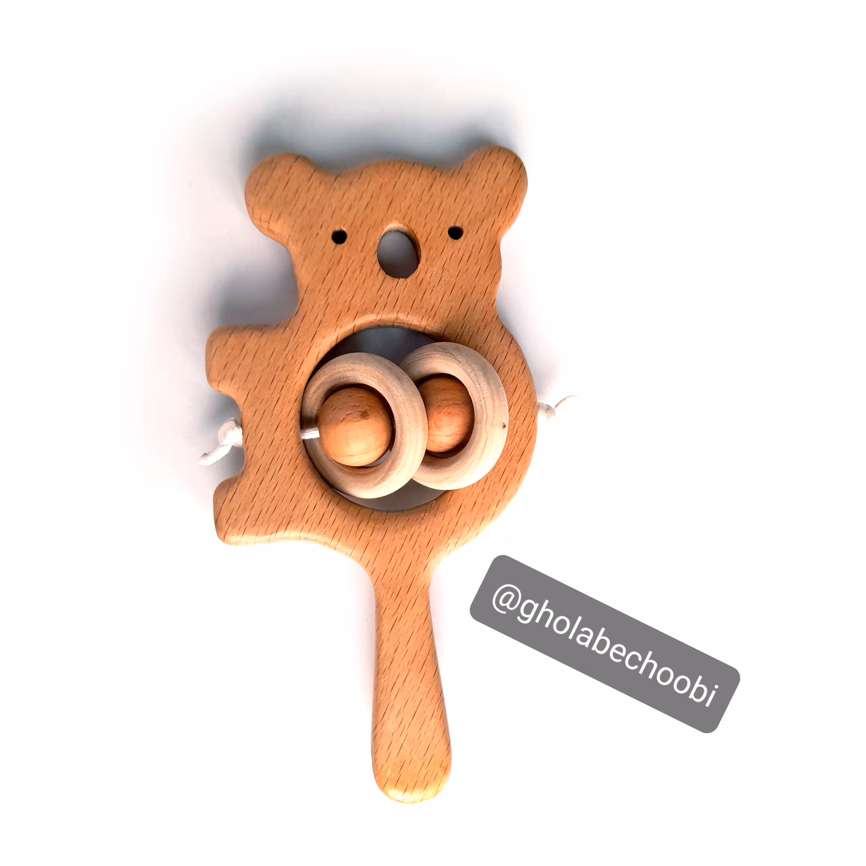 جغجغه چوبی کوالا 