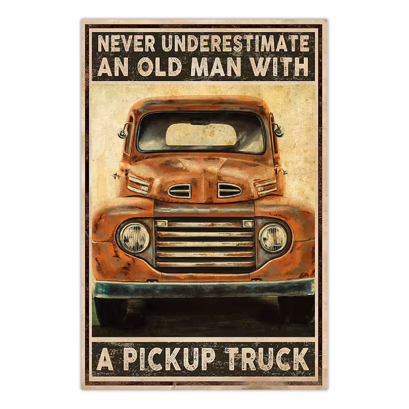 استیکر مدل ماشین پیکاپ کد KM-TRUCK2