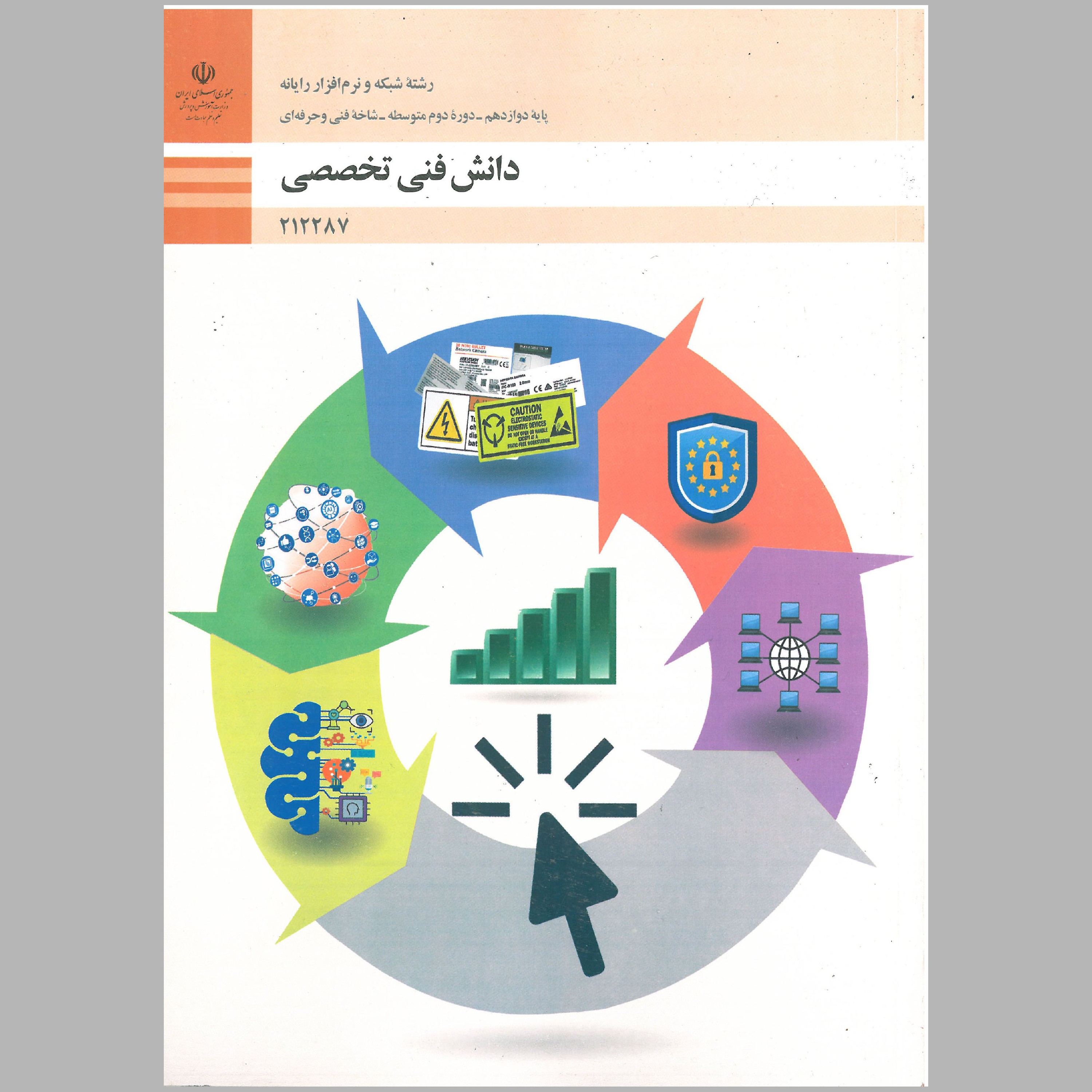 کتاب دانش فنی تخصصی رشته شبکه و نرم افزار رایانه(چاپ رنگی)