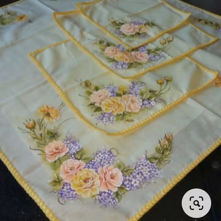 رومیزی و زیر بشقابی