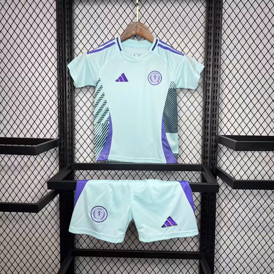 لباس بچه گانه اسکاتلند یورو 2024 کیت دوم