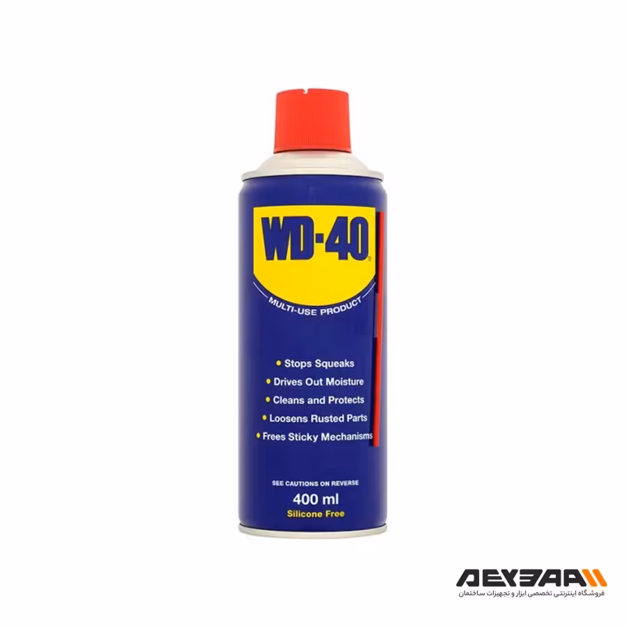 اسپری روان کننده و ضد زنگ WD-40 حجم 400 میلی لیتر