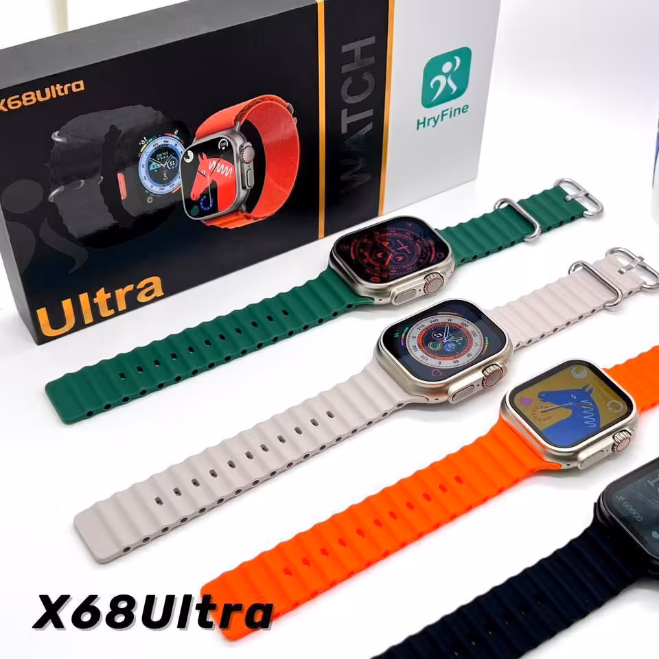 ساعت هوشمند اولترا مدل X68 جدید 