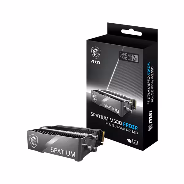 اس اس دی ام اس آی مدل SPATIUM M580 PCIe 5.0 NVMe M.2 4TB