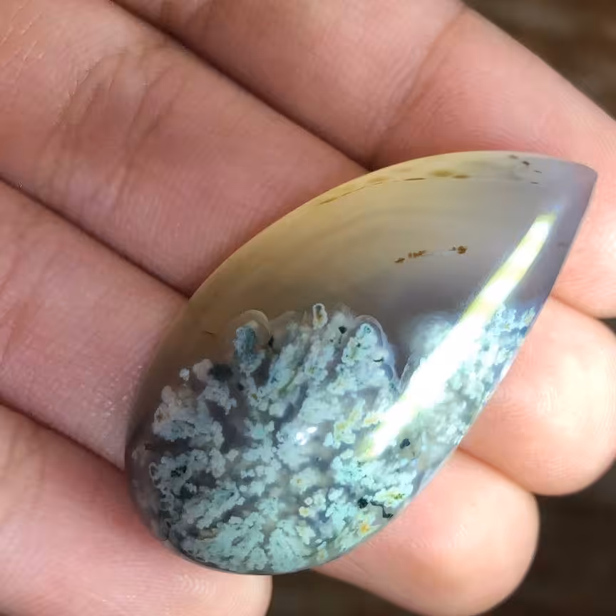 نگین شجر شکوفه با شکوفه های واضح و زیبا تراش فانتزی  کد 134