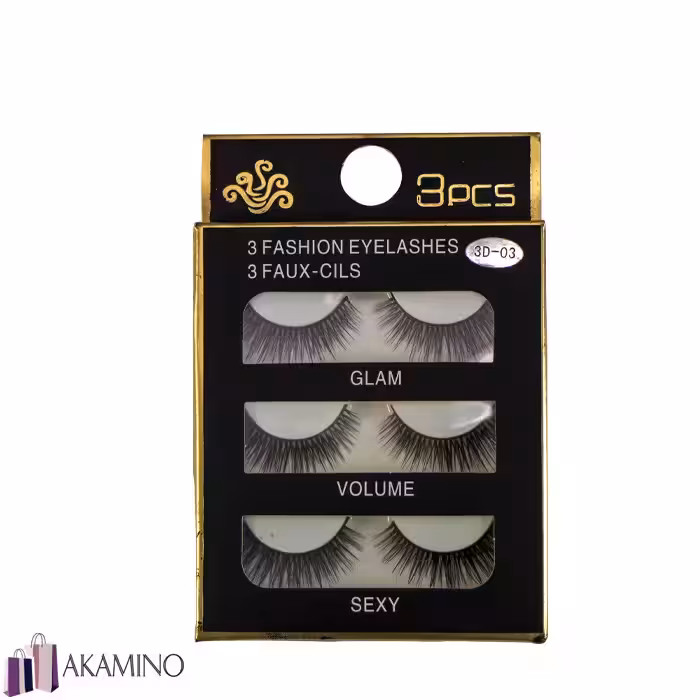 مژه مصنوعی 3PSC سری 3D کد 03