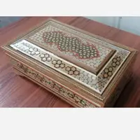 جعبه قاشق و چنگال خاتم 