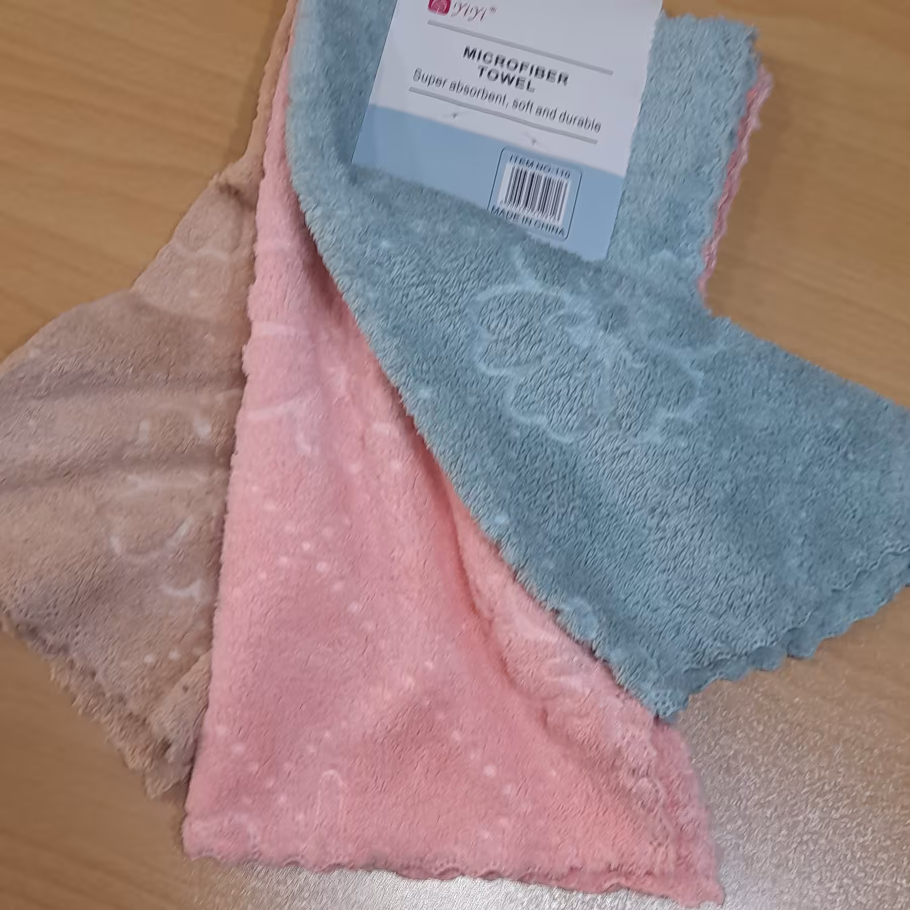 دستمال آشپزخانه سه عددی نانو جدید آبگیری بسیار بالا بدون پرز و بجا گذاشتن رد برای راحتی میتوانید خشک کنید