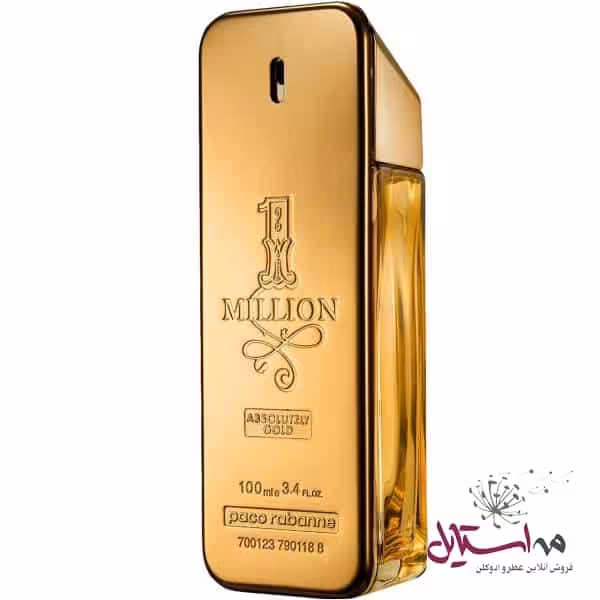 عطر مردانه paco rabanne 1Million Absolutely Gold حجم 100 میلی لیتر
