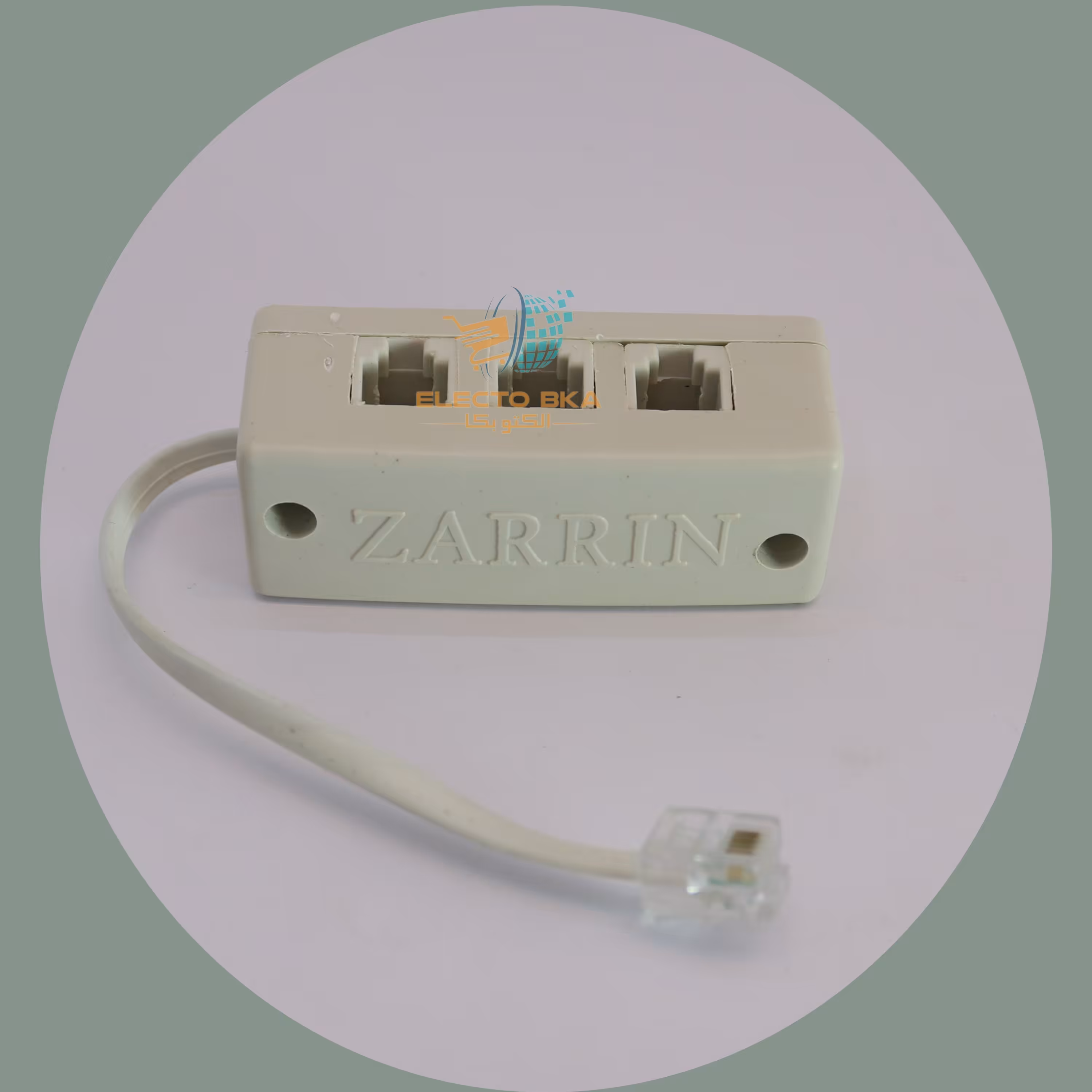 تبدیل 1به 3 تلفنی سیمدار  - فروش عمده لوازم جانبی تلفن الکتوبکا 404