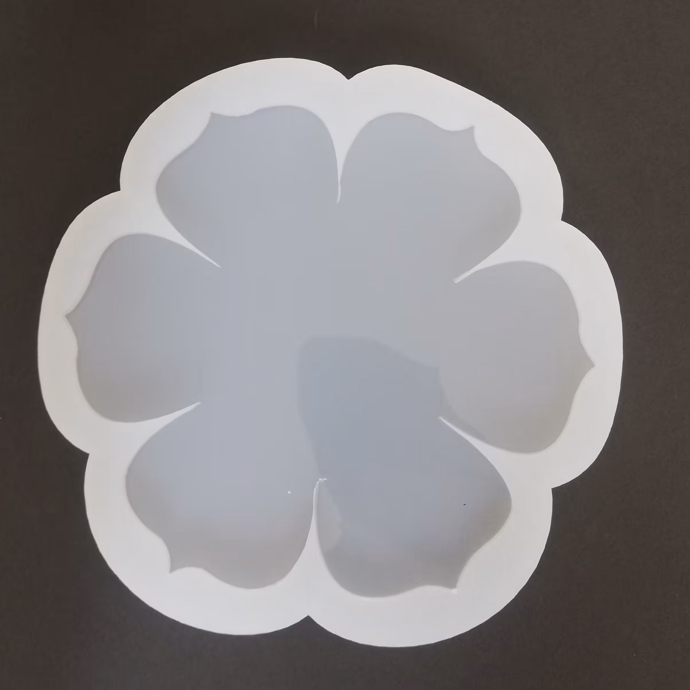 قالب سیلیکونی گل14 سانتی مخصوص ظروف رزینی 