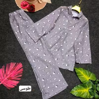 ست شومیز شلوار گلدار