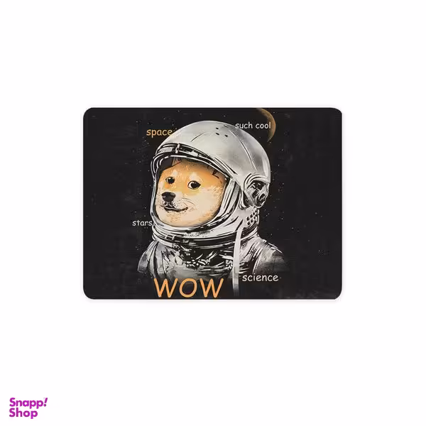 ماوس پد ترمه طراحان ایده مدل روباه فضانورد کد CFP1076