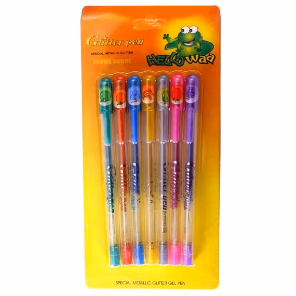 خودکار اکلیلی معطر 7 رنگ