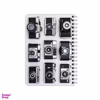 دفترچه یادداشت 80 برگ بامبیلیپ مدل چوبی طرح دوربین عکاسی کد 4747448