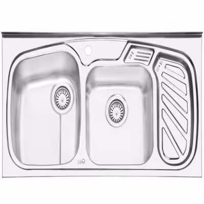 سینک ظرفشویی 1020 روکار ایلیا استیل