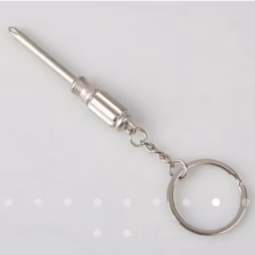 جاکلیدی جاسوییچی ابزارطرح پیچگوشتی خارجی کاربردی فلزی کمیاب چهارسو ماکت کلکسیون