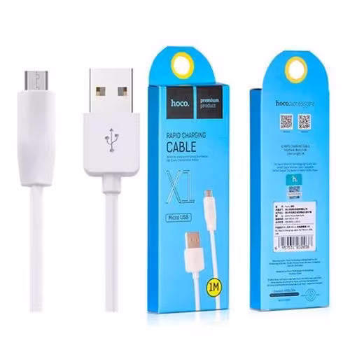کابل شارژ میکرو(micro usb) برند هوکو مدل X1 
