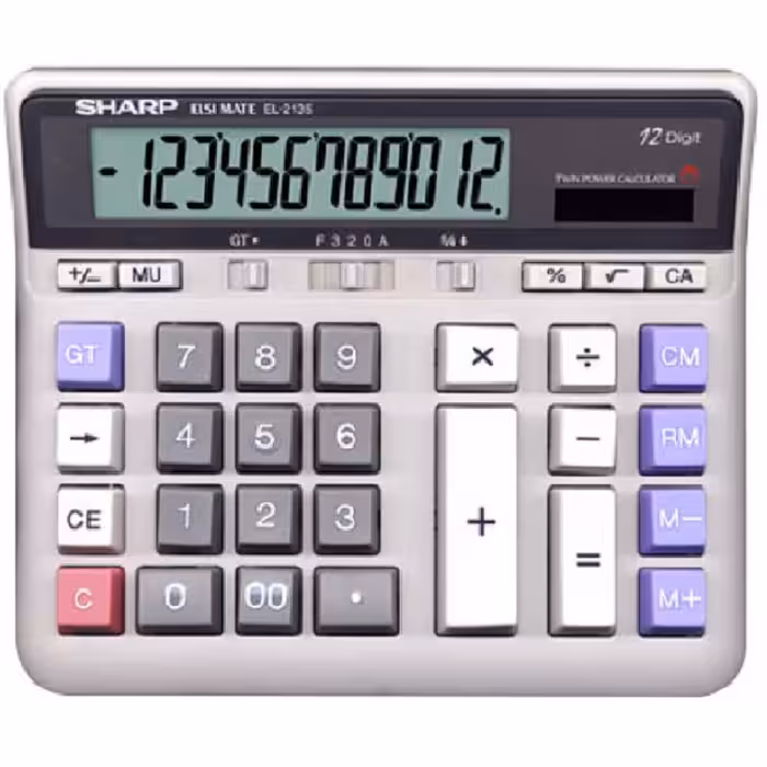 ماشین حساب شارپ مدل ایی ال 2135