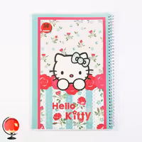 دفتر مشق 50 برگ سیمی مجلد طرح کیتی آپادانا