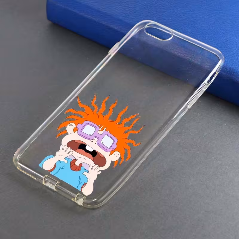 قاب طرحدار موبایل با طرح پسر ترسیده کد 2440