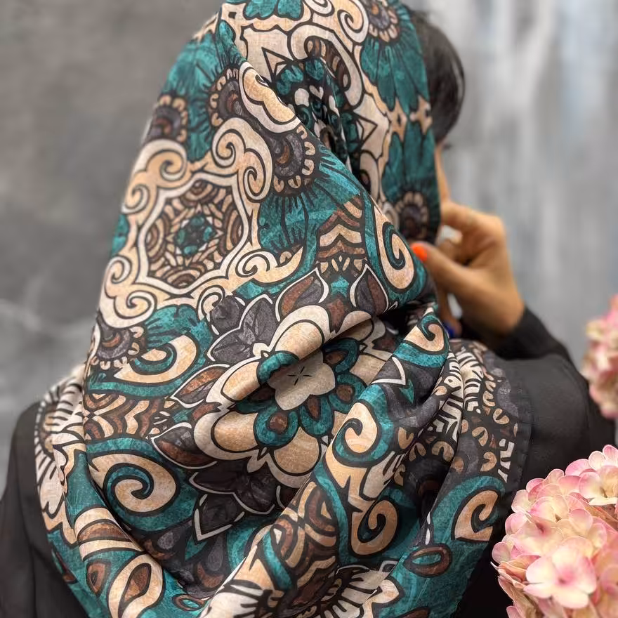 روسری نخی 54321