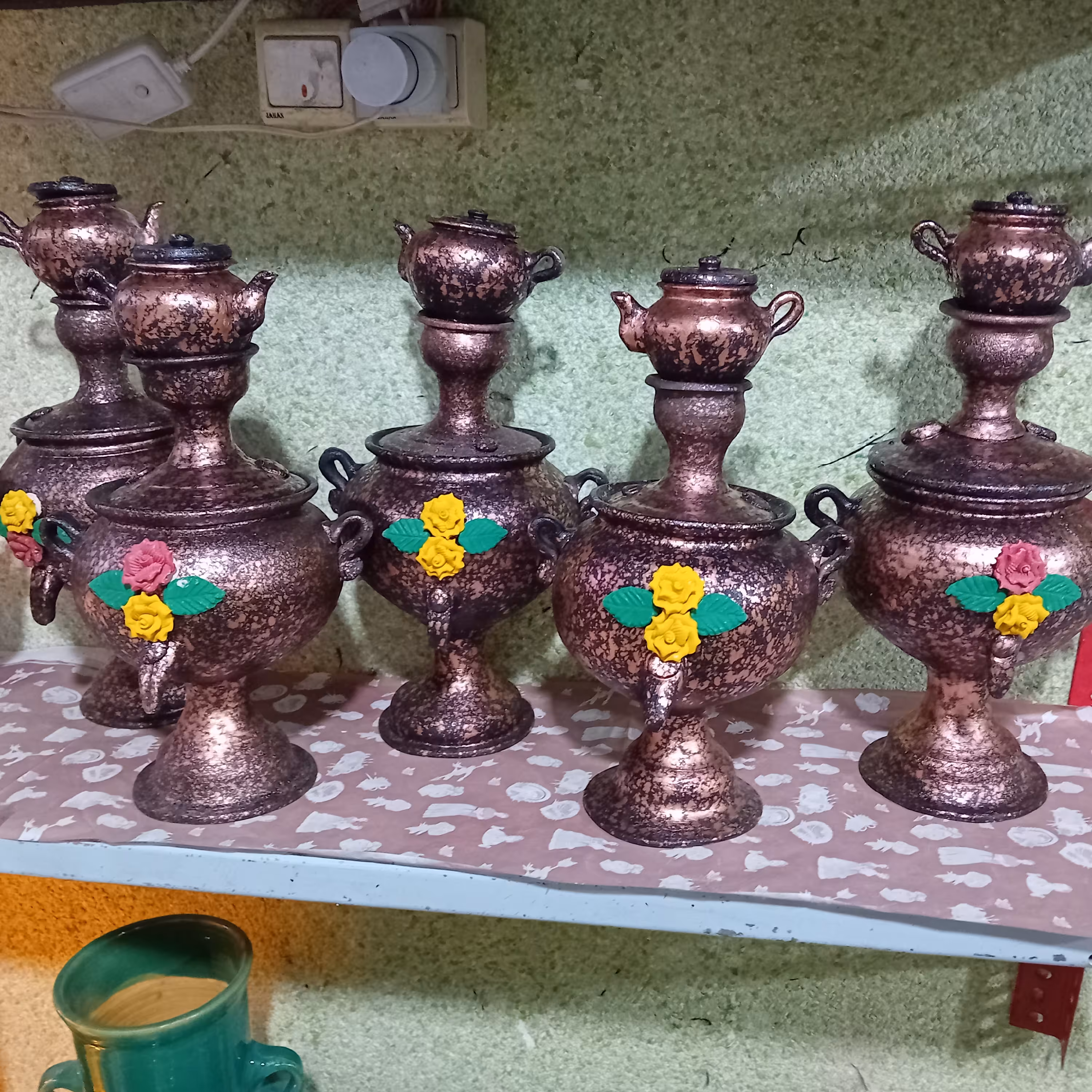 سماور و قوری دکوری