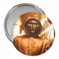 آینه جیبی خندالو مدل اینهو بازی مرکب Squid Game کد 10819