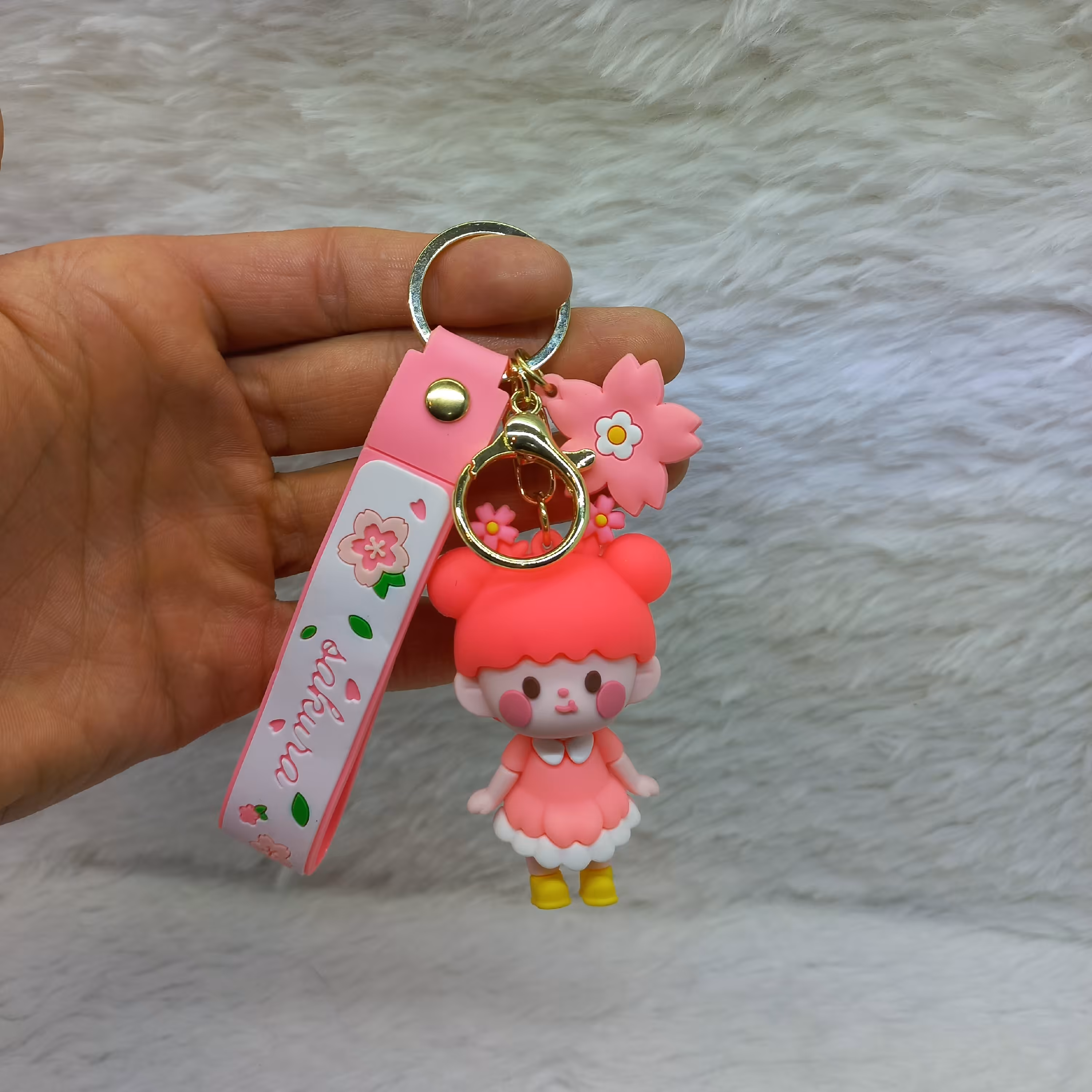 جاکلیدی سیلیکونی دراگون درجه 1 طرح دختر فانتزی 2